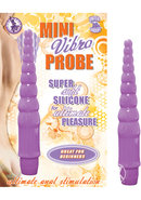 Mini Vibro Probe Anal Stimulator Vibrator - Purple