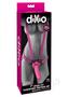 Dillio Strap-on Suspender Harness Set With Silicone Dildo 7in - Pink